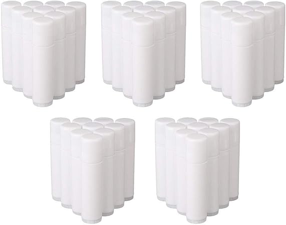 Amazon Coolbotang リップバームチューブ リップクリーム 繰り出し ホワイト 手作りコスメ 手作り化粧品 リップクリーム 50個 5g ミニ 詰め替え容器 Coolbotang コスメ用詰替え容器 通販