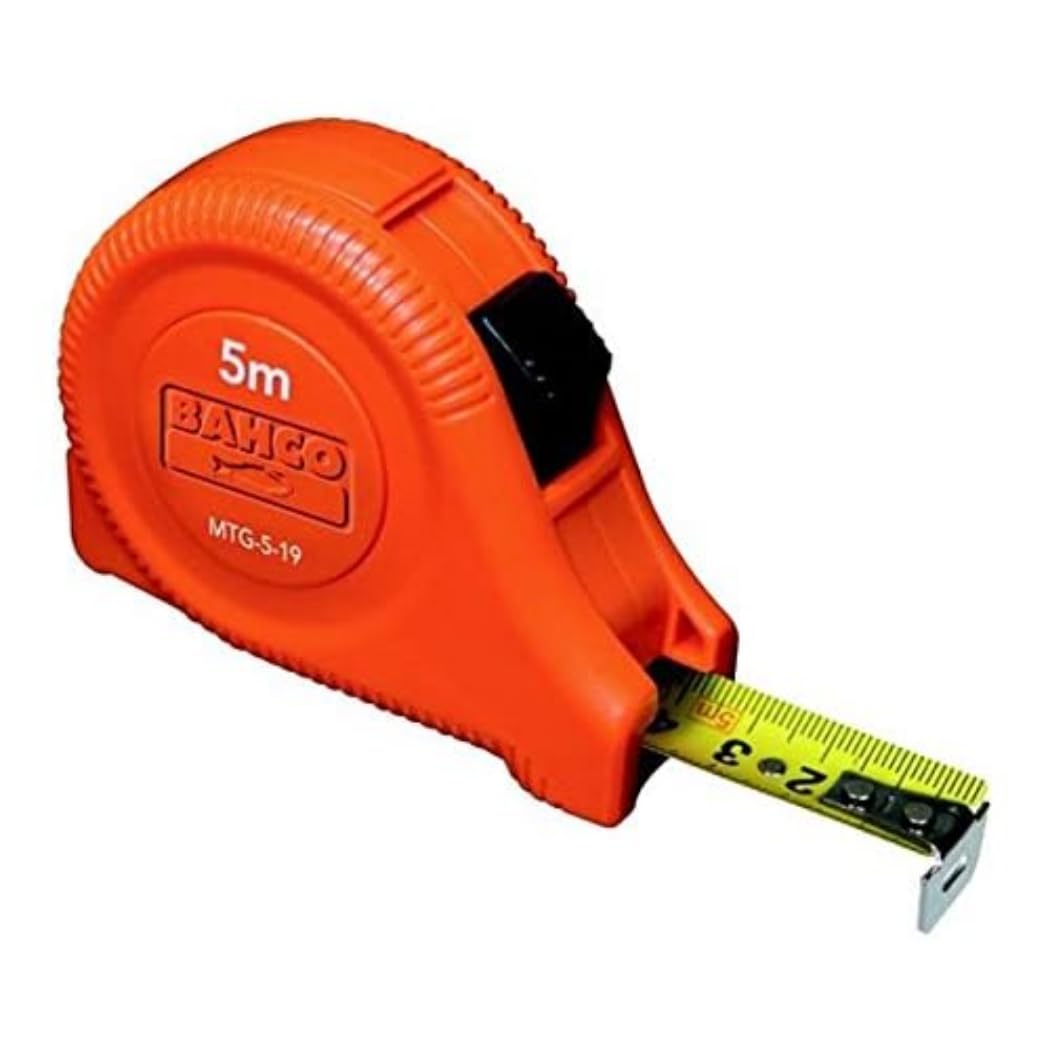 Bahco MTG-5-19 - 5M Tape Measure 19Mm Carded