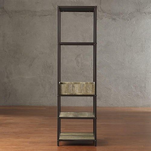 Keppler Industrial Driftwood Accent Table