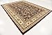 Unique Loom Sialk Hill Collection Area Rug - Washington (9' x 12' Rectangle Brown/Black)