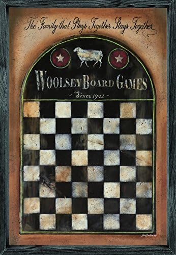 Forest Creations Art Print, Black, Woolsey Board Game