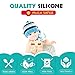 Zooawa Baby Pacifier, Dog Pacifier Holder with Detachable Plush Stuffed Animal Toy for Infant Boys Girls 3-18 Months