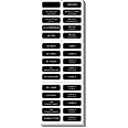 Blue Sea Systems 8067 AC Panel Extended 120 Label Set