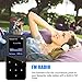 MP3 Player,MP3 Player with Bluetooth,8GB Music Player with FM Radio,Pedometer for Walking,Build in Speaker,Voice Recorder,Video Play,Photo Viewer,E-Book,Touch Button and Armband,Support up to 32GB
