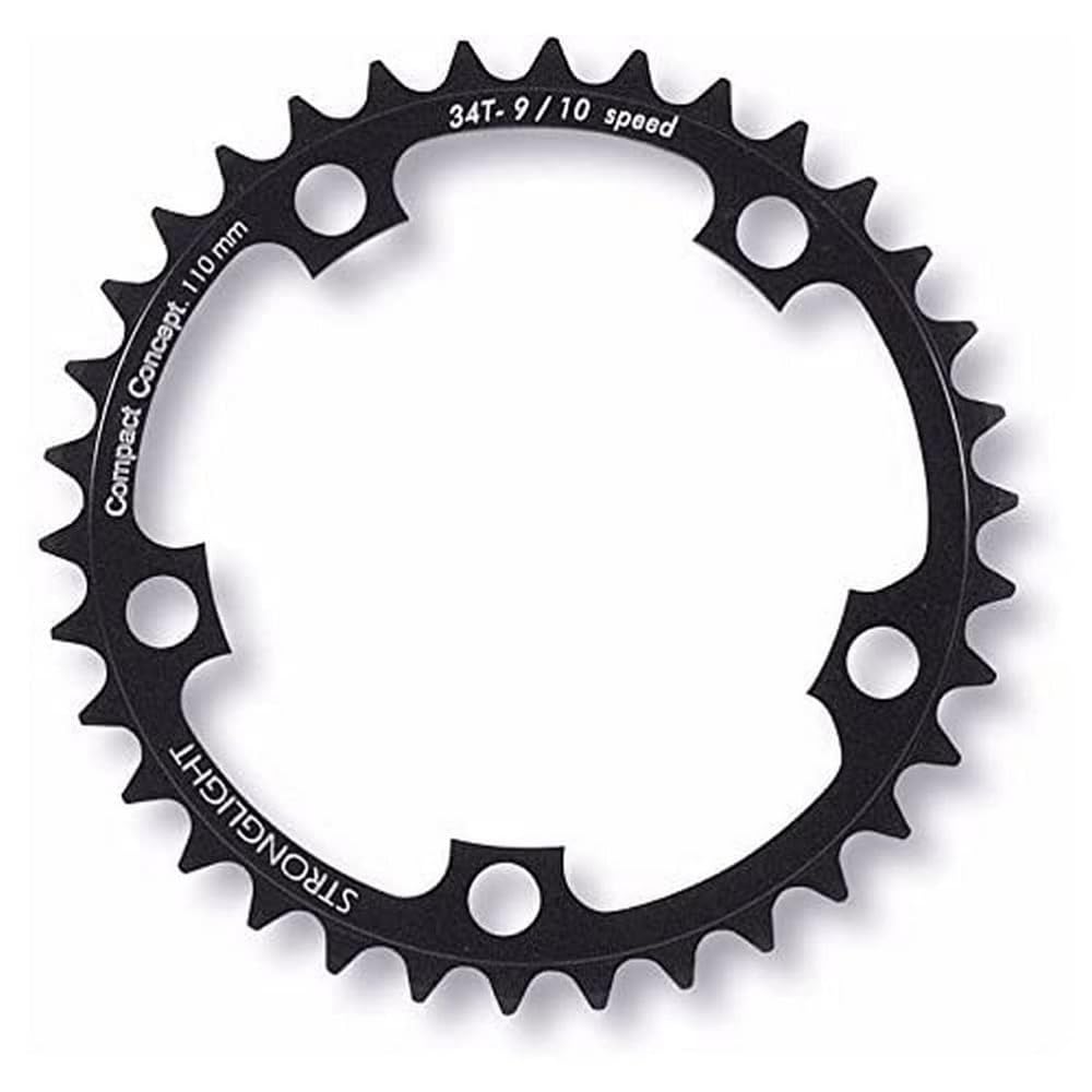 Stronglight Unisex - Adult Type 130 S Chainring, Black, 39 Teeth