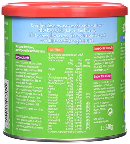 heinz baby banana porridge