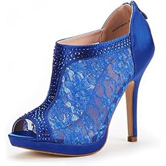 royal blue wedges size 11