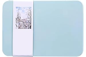 Lot de 4 cartes postales vierges pour aquarelle 10,2 x 15,2 cm, 24 feuilles de cartes aquarelles en coton à grain fin, 63,5 k