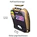 Neelos Essentials Backseat Car Organizer, Kick Mats Car Back Seat Protector with Tablet Holder Storage Pockets for Toys Book Kids Baby Child Seat Safety Travel Accessories 2 Pack