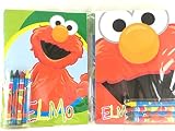 Party Favors Sesame Street Coloring Book & Crayon Set 12 Pack ( Assorted Style)