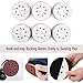 LotFancy 120 PCS 5 Inch 8 Hole Sanding Disc, 1000 1200 1500 2000 2500 3000 Grit Aluminum Oxide Sandpaper Assortment, Sand Paper for Wood, Plastic, Rust Removal, Random Orbital Sander Pads