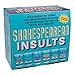 Shakespearean Insults - 6 Piece Shot Glass Set of Shakespeare Quotes