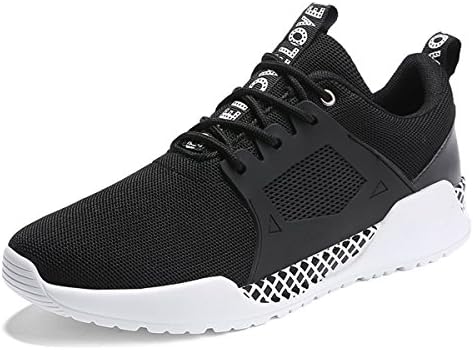 Meurry Mens Womens Sports Shoes Running Shoes Lightweight Breathable Sneaker Lace Up Trainers Casual Gym Walking Trainers Fitness Shoes Outdoor Shoes 36-46