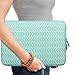 11-12 Inch (Black, Green, Grey, Blue, Purple, Chevron, Pink) Laptop Sleeve, Zikee Water Resistant Thickest Protective Slim Laptop Case