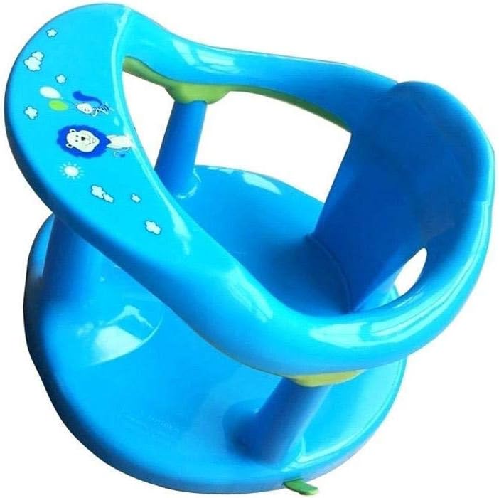 QAHEART Foldable Baby Bath Seat，Baby Bathtub Seat for Sit-Up Bathing with Backrest Support and Suction Cups，Safety Anti Slip Baby Chair Seat Practice Sitting/Eating Seat: Home & Kitchen