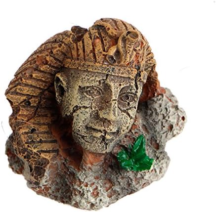 Amazon Com Oranmay Egyptian Pharaoh Ancient Sphinx Ruins Aquarium Ornament Fish Tank Decoration Pet Supplies