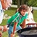 KIBEE Safe Grill Brush With Scraper Best 3in1 BBQ Brush Grill Bristle Free＆Rust Resistant Stainless Steel Grill Cleaning Brush For Weber Gas/Charcoal Grill-New Arrival