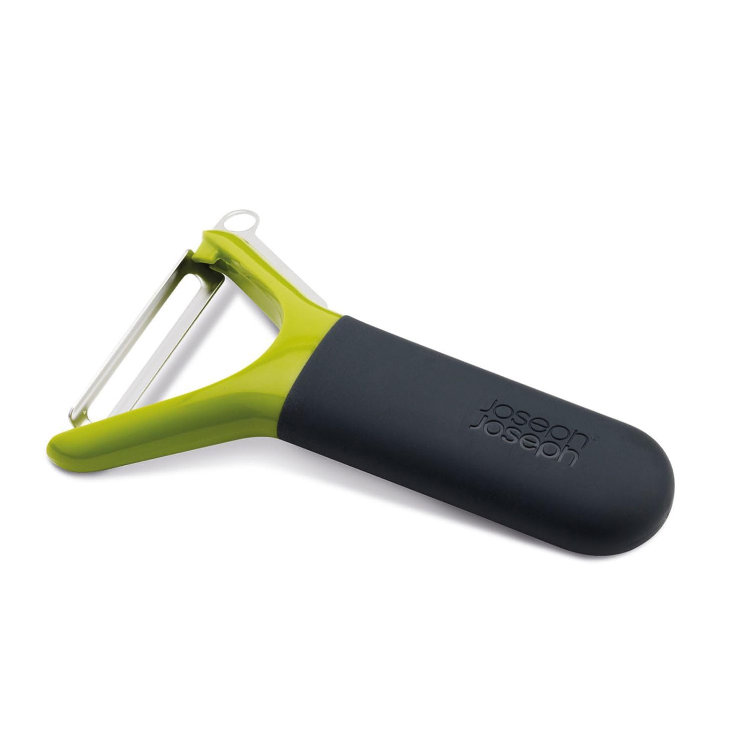 Joseph Joseph Y Shaped Stainless Steel Peeler, Vegetable Peeling, Potato Eye Remover & Scraping Blade, Dishwasher Safe - Green