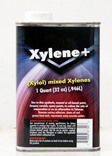 2 in 1 Paint Thinner and Paint Brush Cleaner - Solvent / Xylene (Pint)