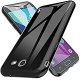 For Samsung Galaxy J3 Emerge / J3 2017 / J3 Prime / J3 Mission / J3 Eclipse / J3 Luna Pro / Sol 2 / Amp Prime 2 / Express Prime 2 Case, LK Ultra [Slim Thin] TPU Silicone Protective Case Cover (Black)