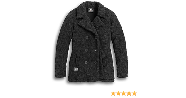 harley davidson pea coat