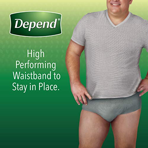 3 Depend+Incontinence+Underwear+Absorbency+Packaging