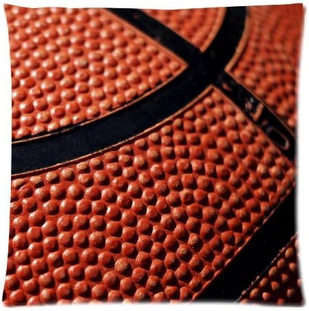 Custom cool basketball art Throw Pillow Case Cushion Cover 18x18 Inch - Twin Sides Printing