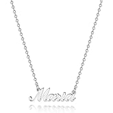 Hidepoo Maria Jewelry Necklace – Personalized Name Pendant Necklace, Dainty Maria Name Necklace Chain Jewelry Gifts for Women