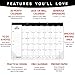 Anything Alma 2019-2020 Desk Calendar: 16-3/4 x 11-4/5 inches | May 2019 to December 2020 | 20 Months | Large Monthly Pages | Desk Pad or Wall Calendar