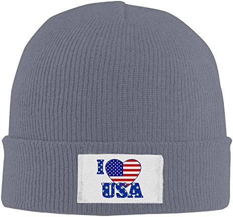 I Love USA Beanie Toboggan Hat