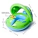 [2017 Upgraded Design]Baby Pool Float With Sun Canopy,Inflatable Boat Swimming Float With Large Valves-3 Bath Toys&Carry Bag