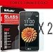 LG K7 / Tribute 5 /LG Treasure LTE Glass Screen Protector, [2 Pack] AnoKe(0.3mm 9H 2.5D) Best Tempered Glass Screen Protector FilmFor LG K7 / Tribute 5 Glass - 2Pack NEW