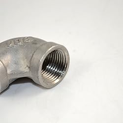 3/8" NPT Female Stainless Steel 304 90 Degree Elbow
