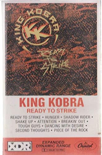 King Kobra: Ready to Strike Cassette Tape