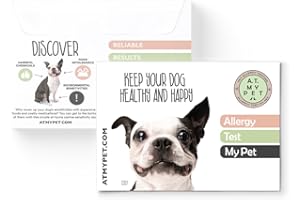 ALLERGY TEST MY PET – Trusted & Reliable Dog Allergy Test | Easy Cheek Swab – Comprehensive Screening | Identifies Food & Env