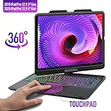 Zapuno Touchpad Keyboard Case for iPad Pro 12.9
