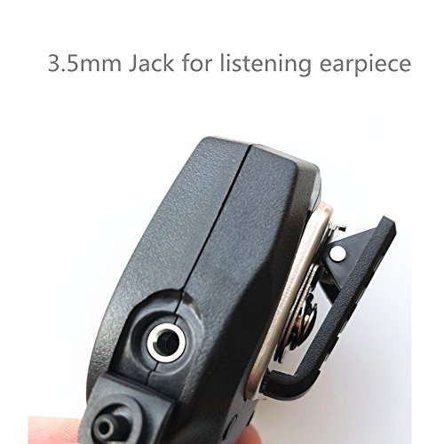 Original TYT Remote Hand/Shoulder Speaker Mic Microphone for Digital DMR Dual Band Radio TYT MD-2017/ MD-398 IP67 Waterproof Two Way Radio, for RT82/ RT83 /RT87 / V-2017