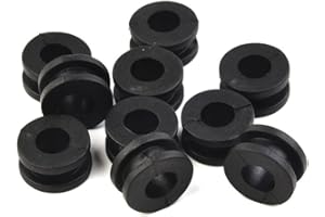 Motorcycle Rubber Grommet Mount Set 10 Pcs for Side Cover Mudguard Fairings Replacement Compatible with CBR 954 929 600 1000,