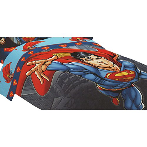 DC Comics Superman Twin Bed Comforter Prime Hero Bedding
