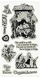 Graphic 45 Children's Hour Set 1 Cling Stamp