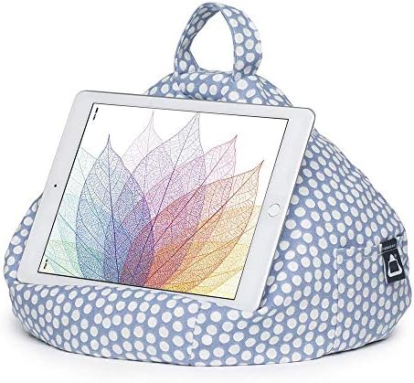 iBeani iPad and Tablet Stand/Bean Bag Cushion Holder For All Devices, Spotty
