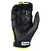 Franklin Sports MLB David Ortiz CFX Pro Signature Series Batting Glove, Black/Optic Yellow, Large, Pair
