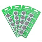 Pack of 20 CR2032 Lithium Button Cell Coin Battery 3V, Specially Made for All Kinds of LED Lights, Copper Wire String Lights, Fairy Lights, LED Candles, Christmas Lights ect, Long Lasting Working Span