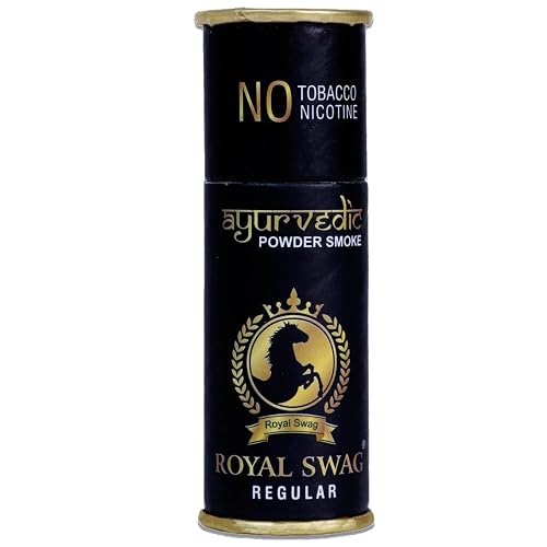 royal swag cigarettes Ayurvedic & Herbal Cigarette 100% Tobacco-free and Nicotine-free, Regular (20 Sticks) With 20ml Shot : Health & Household ROYAL SWAG Ayurvedic & Herbal