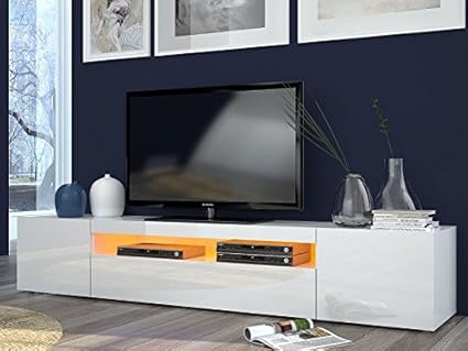 Porta Tv Moderno Mojito Mobile Soggiorno Bianco Portatv Designdimensioni In Cm Lap 200 362 40