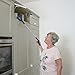 Magnetic Screen Door - Heavy Duty Reinforced Mesh & Full Frame Hook & Loop Actual Screen Size 36