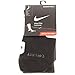 NIKE Men's Elite Basketball Crew Socks - Medium, Black/White