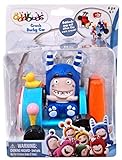 Oddbods Crash Derby Car - Blue with Pop-Out Pogo Character Figure