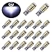 PESIC 20x T10 921 192 194 Wedge RV Trailer 42-SMD LED Cool White Car Backup Reverse Interior Light Bulbs
