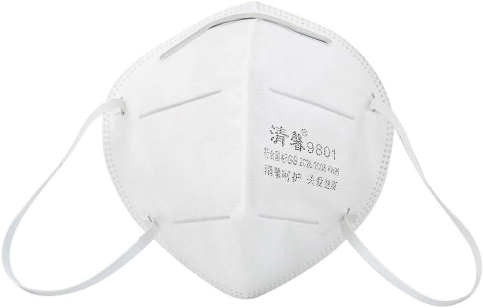 Thethys Dustproof Másk,Dust Másk PM2.5 Windproof Foggy Haze Pollution Réspiràtôr White